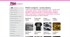 Desktop Screenshot of friso.sk