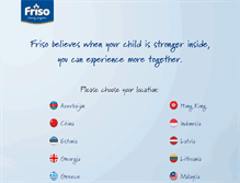 Tablet Screenshot of friso.com